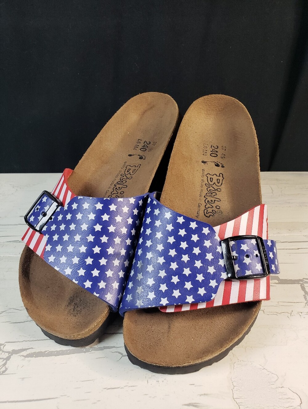 Birkenstock Birki's Catalina Patriotic Sandals - Women's size 6- 6.5 (Euro 37)